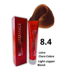 NUANCE Creme de coloração capilar tinta loiro claro cobre 8.4 -100ml