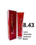 NUANCE Creme de coloração capilar tinta loiro claro dourado 8.43 -100ml