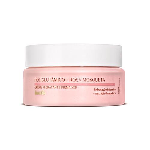 BOTICÁRIO SKIN CARE Creme Hidratante Firmador Poliglutâmico + Rosa Mosqueta Botik, 50g