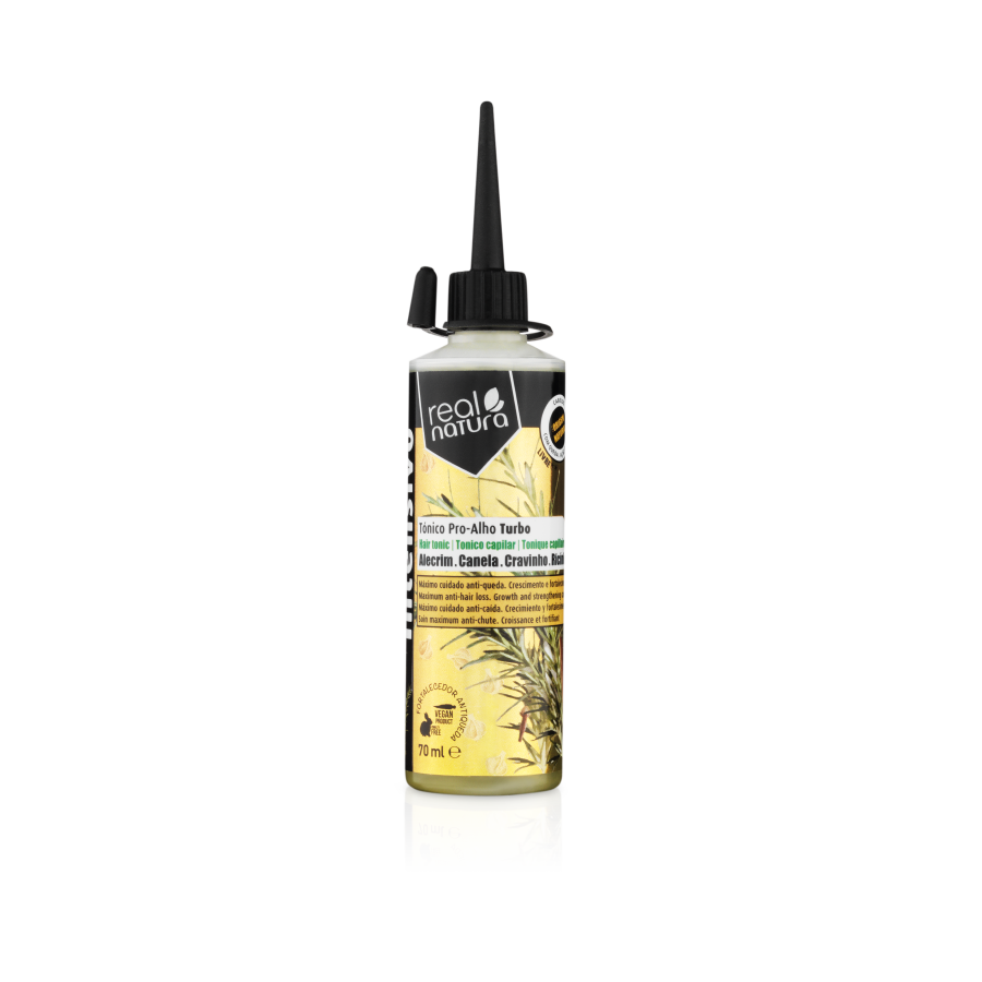 Real Natura Tónico Turbo Pro-Alho 70ml