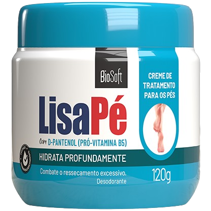 Soft Hair Lisa Pé Hidratante 120ml