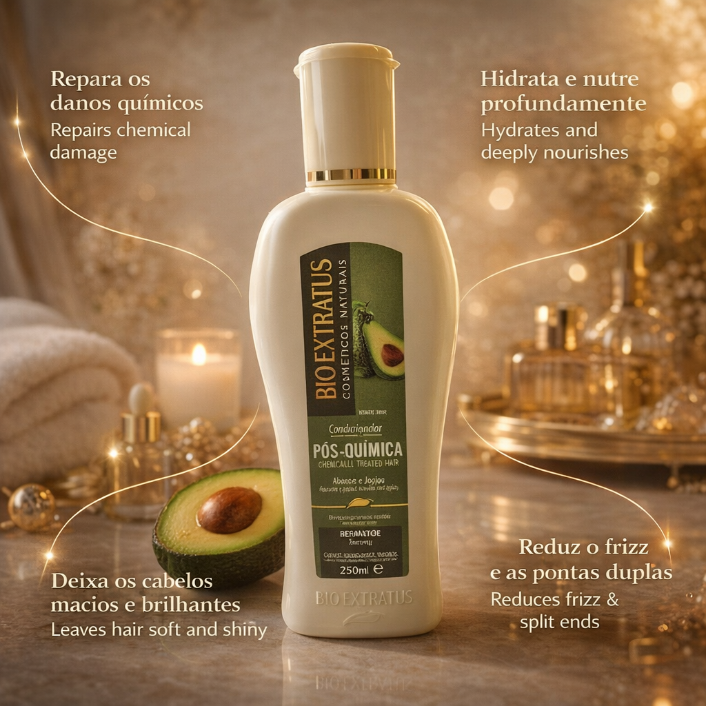 Bio Extratus Pós-Química Abacate Condicionador 250ml