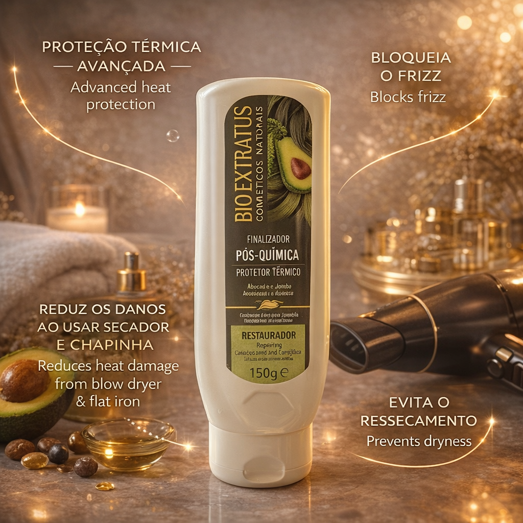 Bio Extratus Pós-Química Abacate Finalizador 150g