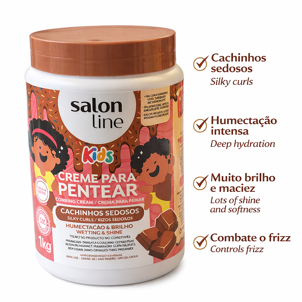 Chocolate Kids Leave-In Cream for Nourished Curls 1kg