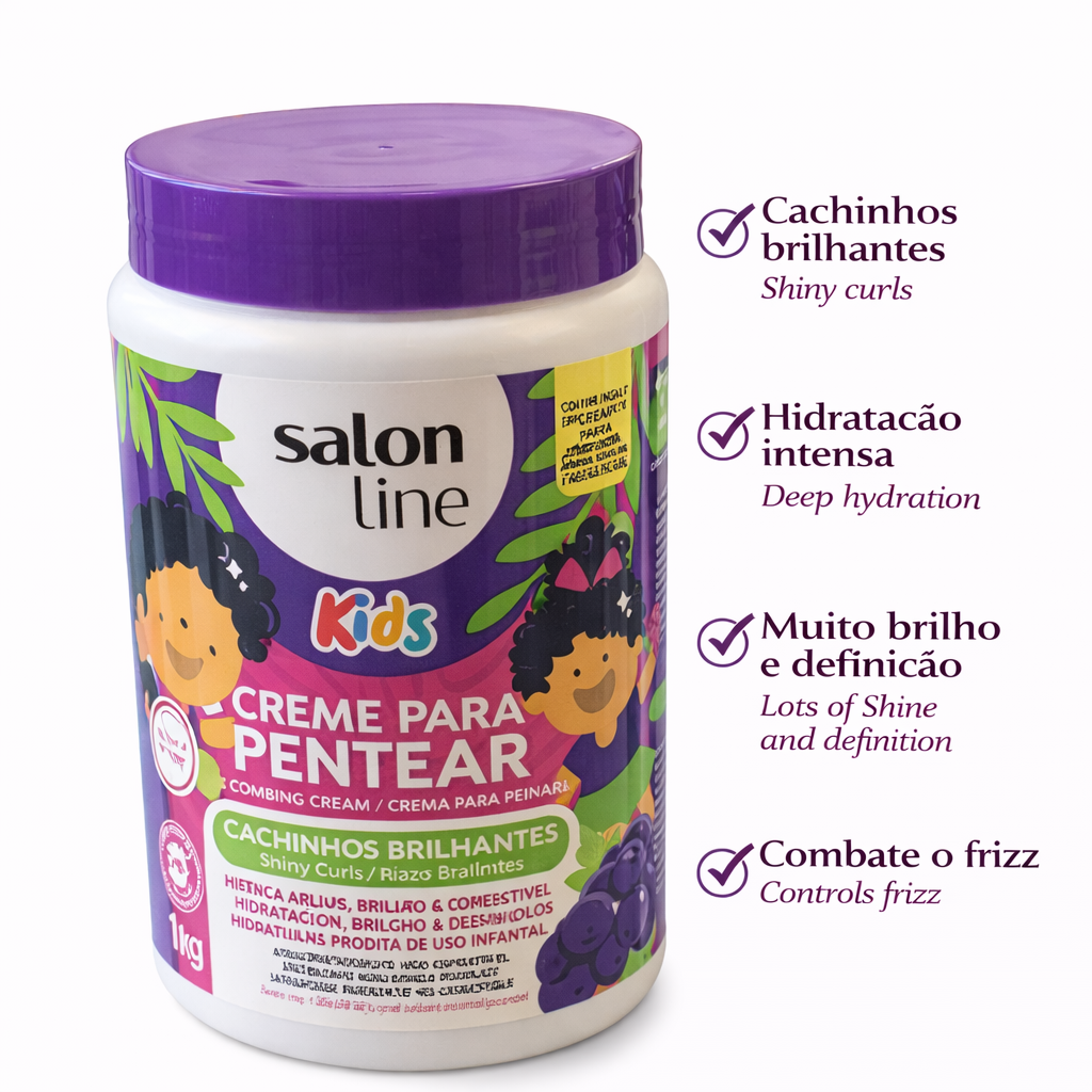 Grape Kids Leave-In Cream for Shiny Curls 1kg