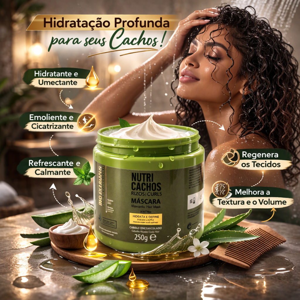 Bio Extratus Nutri Cachos Máscara 250g