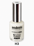 ANDREIA UNHA - Hybridgel H3 branco leitoso 10,5 ml
