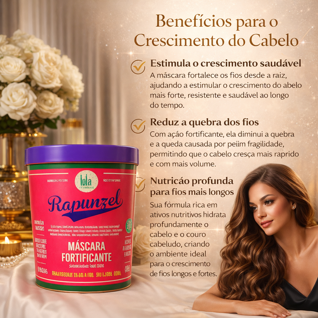 Rapunzel Strengthening Hair Mask Lola 450g