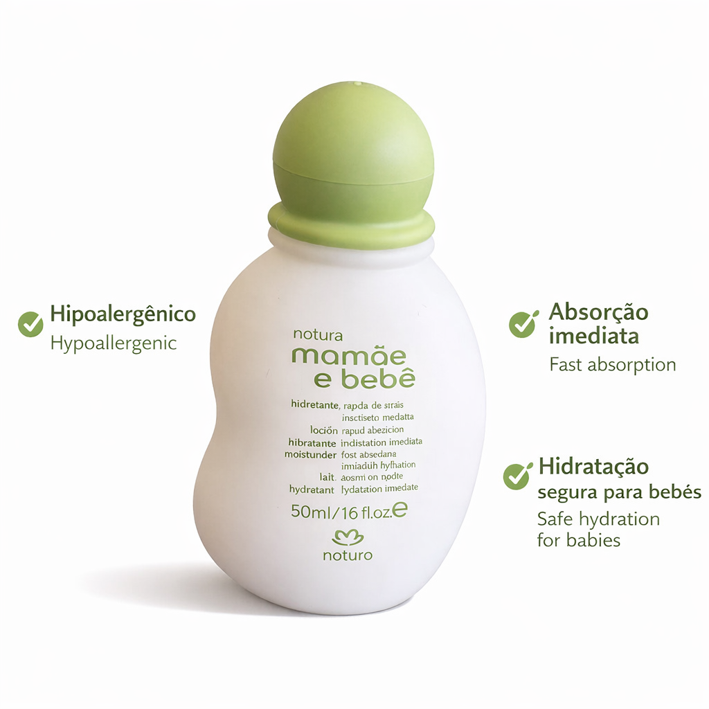 Natura Mamaãe e Bebê Hidratante 50ml