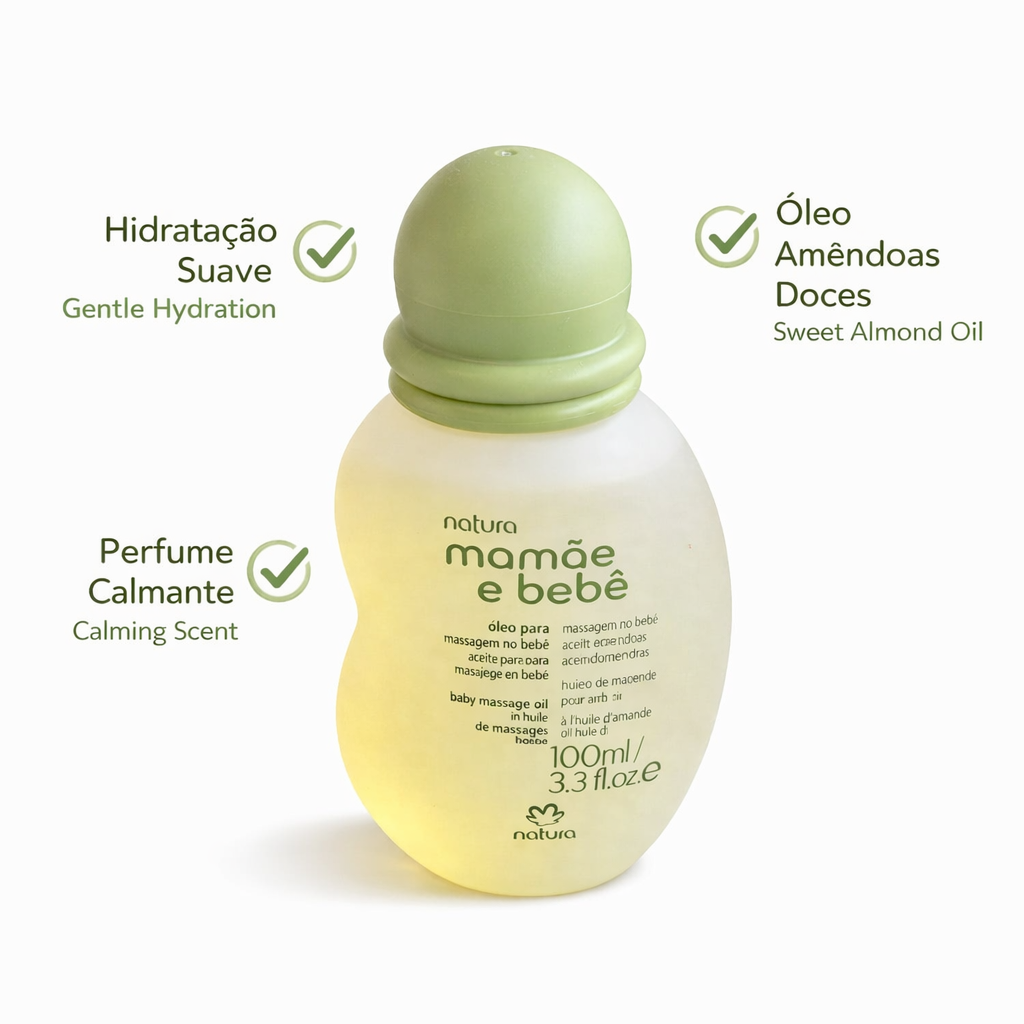 NATURA óleo mamãe bebê 100ml