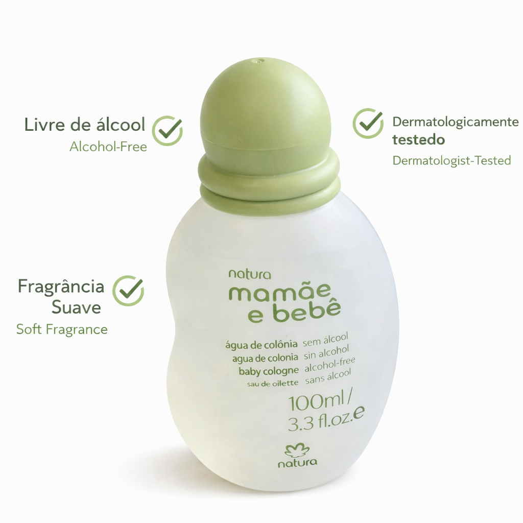 Natura Mamaãe e Bebê Colônia 100ml