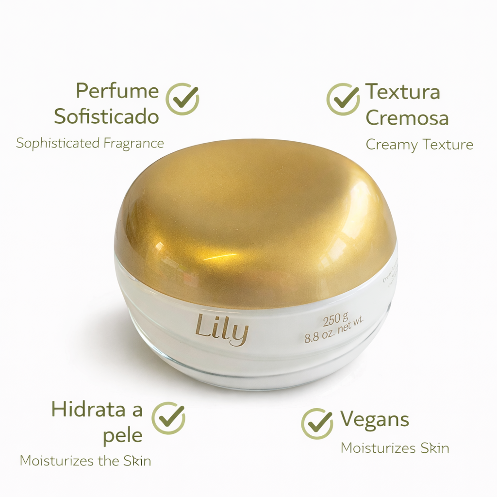 O Boticário Lily Creme Acetinado Hidratante 250g