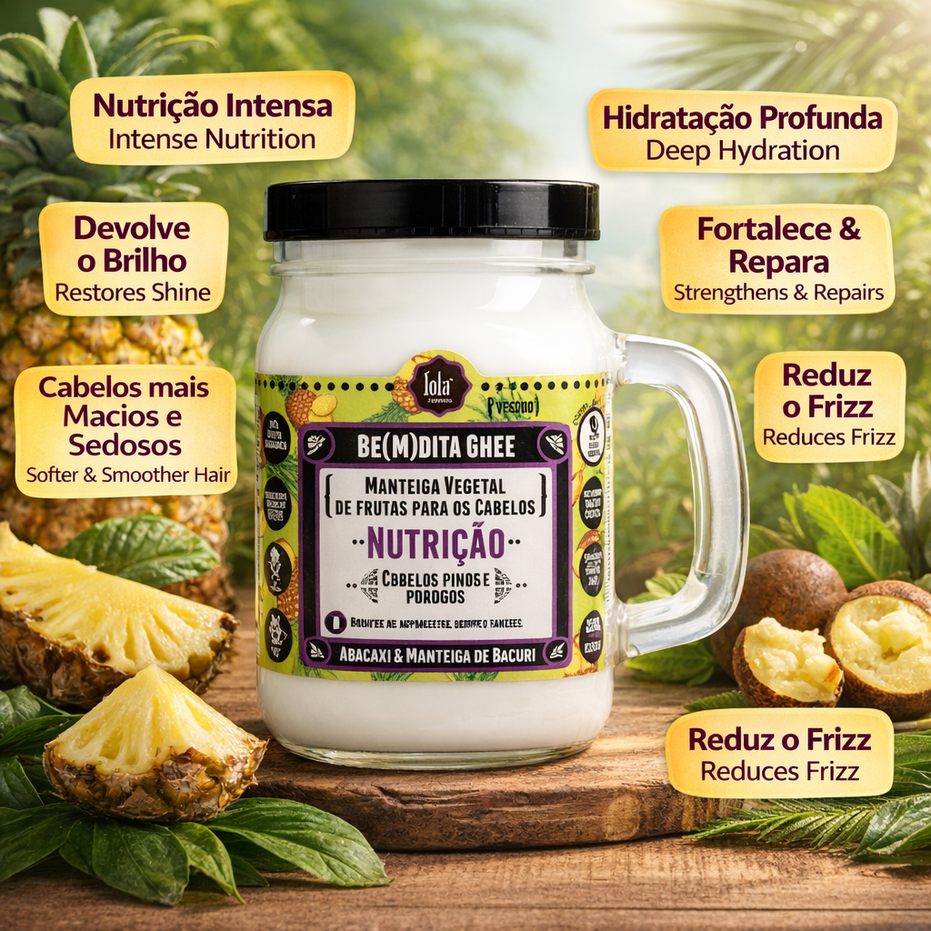 Be(M)dita Ghee Pineapple & Bacuri Butter Nutrition 350 g