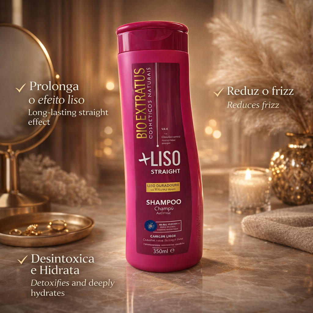 Bio Extratus +Liso Shampoo 350ml