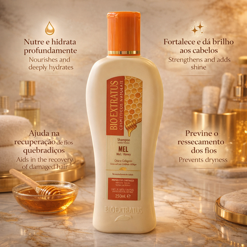 BIO EXTRATUS Mel Shampoo 250ml