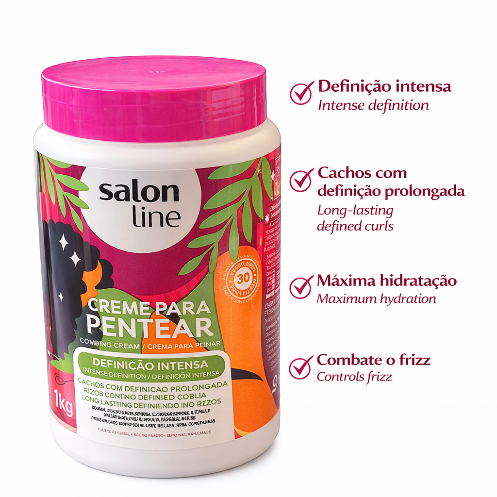 Salon Line Creme de Pentear Definição Intensa 1kg