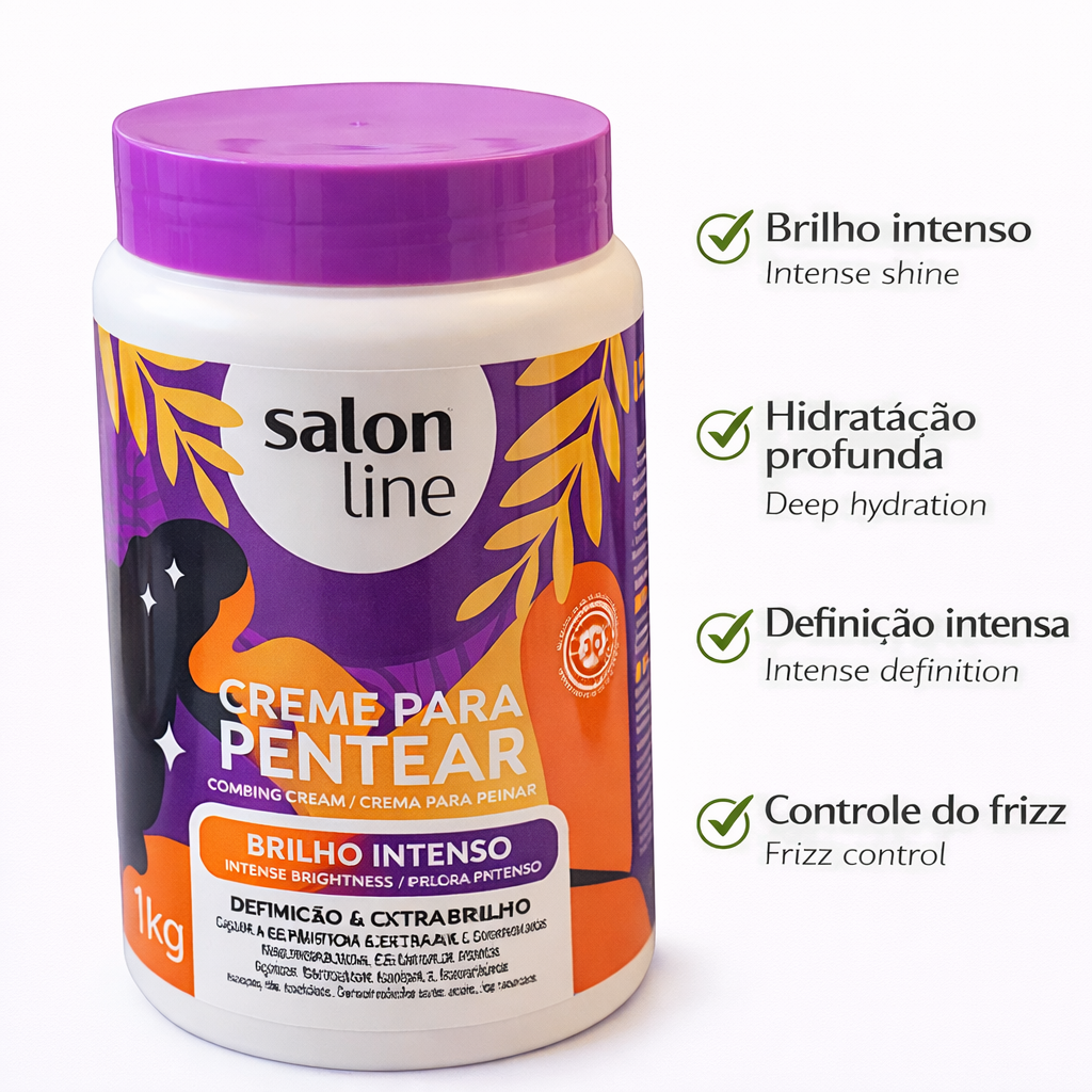 Intense Shine Leave-In Cream 1kg Salon Line