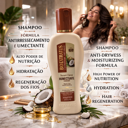 BIO EXTRATUS Humectante Coco Shampoo 250ml