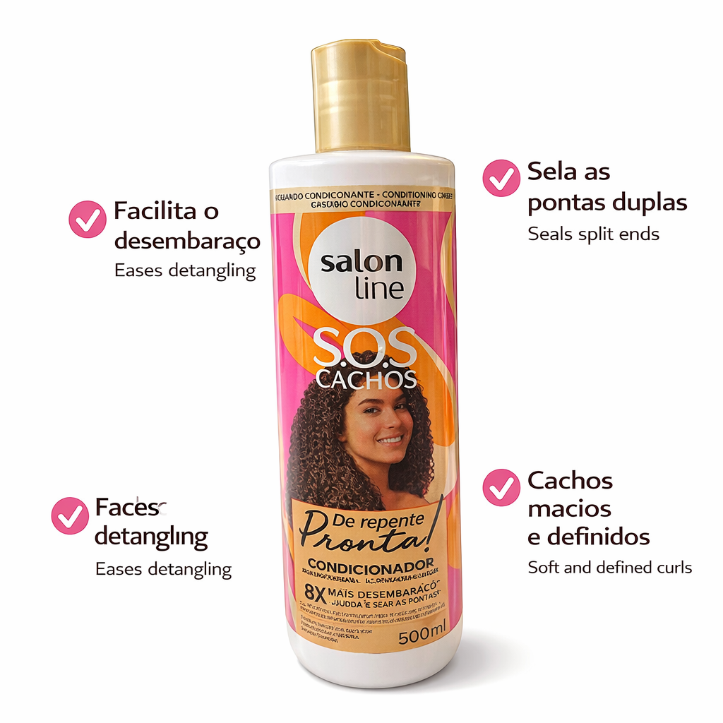 SOS Curls “Suddenly Ready” Conditioner Salon Line 500ml
