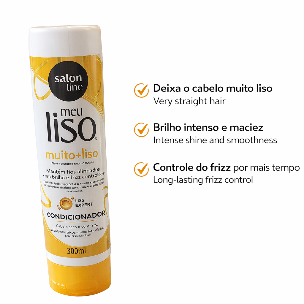 Meu Liso Super Straight Conditioner Salon Line 300ml