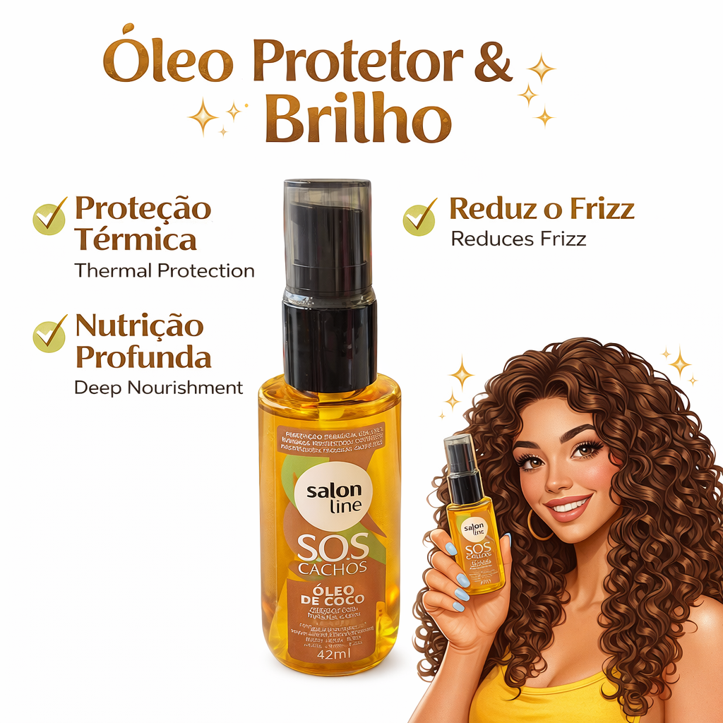 Salon Line S.O.S Óleo Multiuso de Coco 42ml
