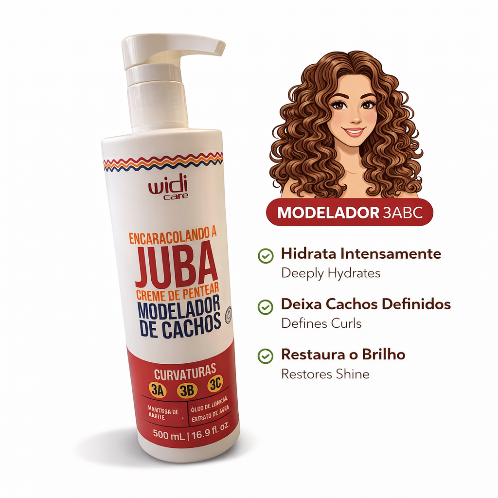 Widi Care Juba Creme de Pentear Cacheados 500ml