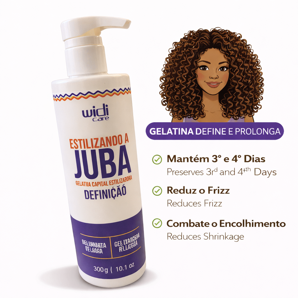 Widi Care Estilizando a Juba Gelatina Definidora 500g