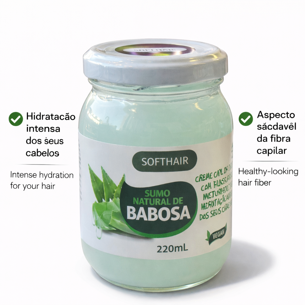 Soft Hair Sumo Natural de Babosa 220ml