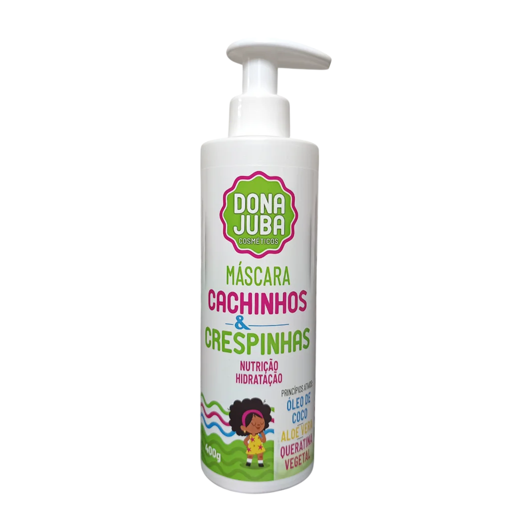 Dona Juba Kids Máscara Cachinhos e Crespinhos 400ml