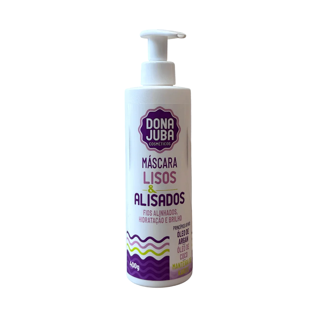 Dona Juba Máscara Lisos e Alisados 400g