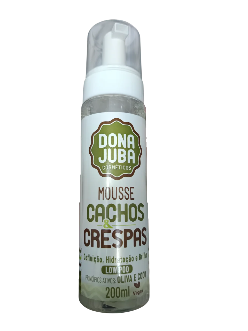 Dona Juba Mousse Azeite e Coco 200ml