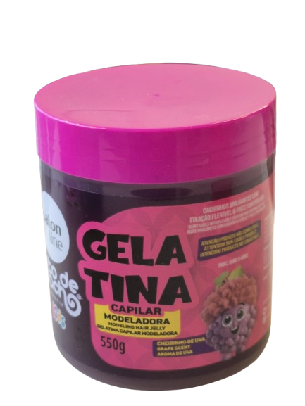 #todecacho Kids Grape Styling Gel 550g