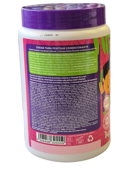 Grape Kids Leave-In Cream for Shiny Curls 1kg