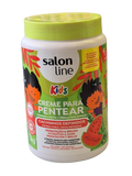 Salon Line Kids Creme Leave-In Melancia Cachos Definidos 1kg