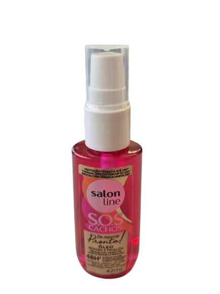 SOS Curls “Suddenly Ready” Treat & Finish Oil Salon Line 42ml