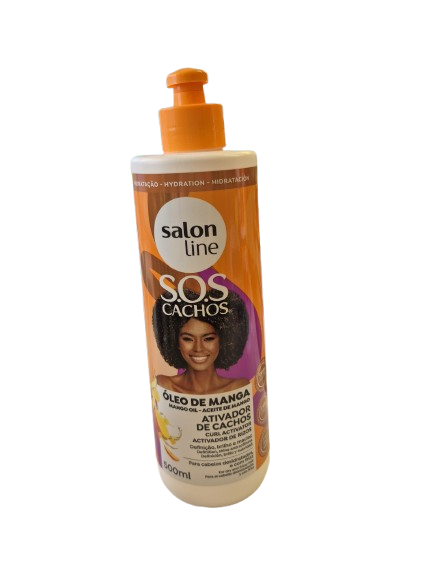 Salon Line S.O.S Cachos Ativador de Cachos Óleo de Manga 500ml