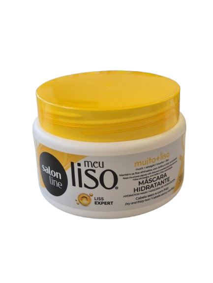 Máscara Hidratante Meu Liso Muito + Liso Salon Line 300g