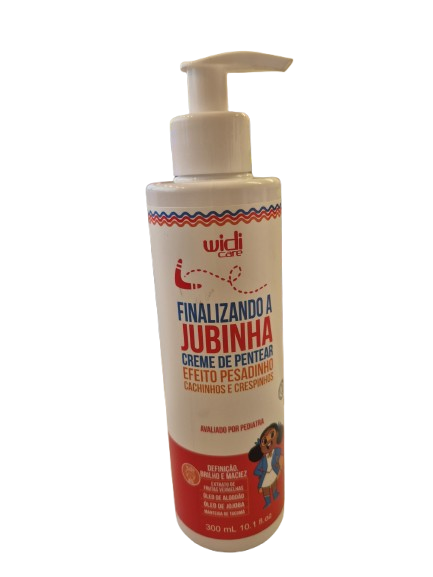 Jubinha Rich Leave-In Styling Cream – Widi Care 300ml/ creme pentear widi care  jubinha efeito pesadinho 300ml