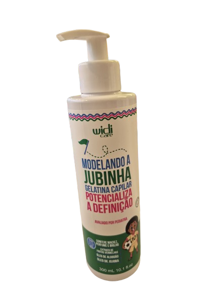Jubinha Curl Defining Gel – Widi Care 300ml/ Jubinha gelatina widi care 300ml
