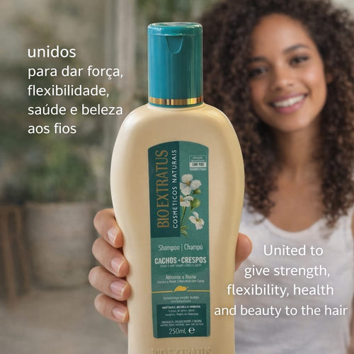 BIO EXTRATUS Cachos e Crespos Shampoo 250ml