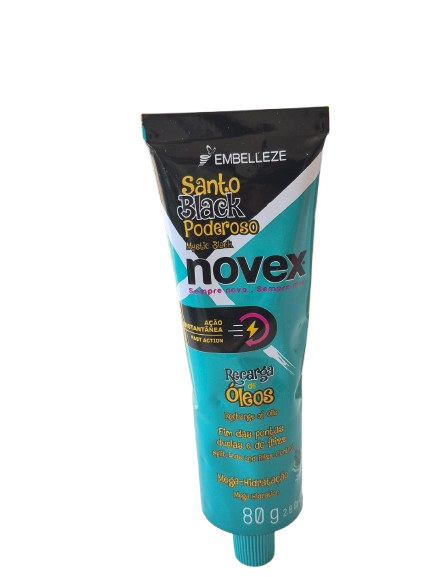 Novex Santo Black Recarga Poderosa 80g