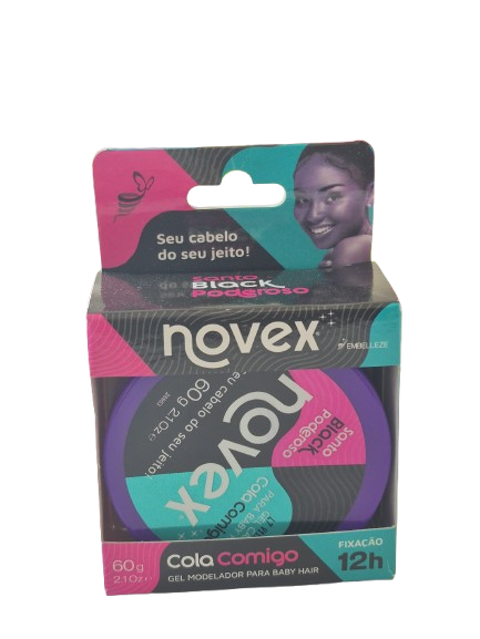 Novex Santo Black Cola Comigo Gel 60g