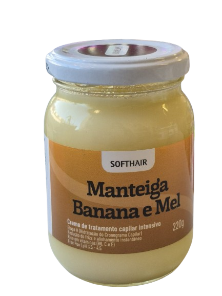 Soft Hair Manteiga Banana e Mel 220ml