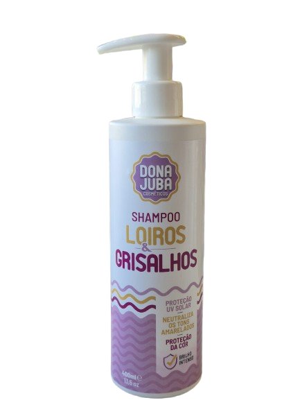 Dona Juba Shampoo Loiros e Grisalhos 400ml