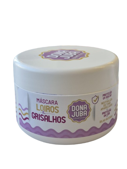 Dona Juba Máscara Loiros e Grisalhos 500g