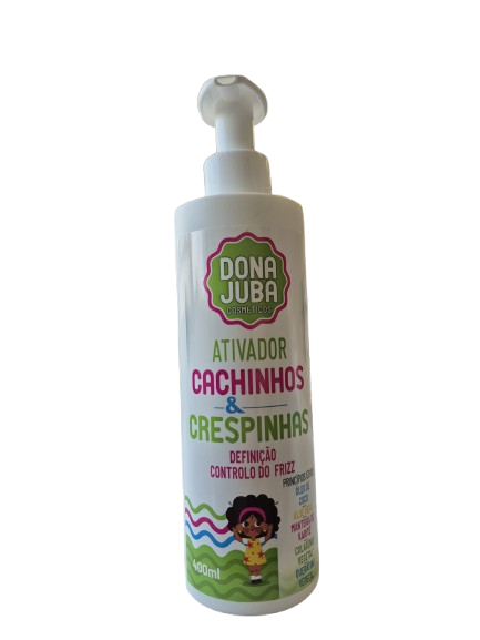 Dona Juba ativador cachinhos e crespinhas kids 400ml