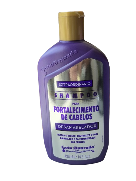 GOTA DOURADA  Shampoo Extraordinário Desamarelador Gota Dourada 430ml