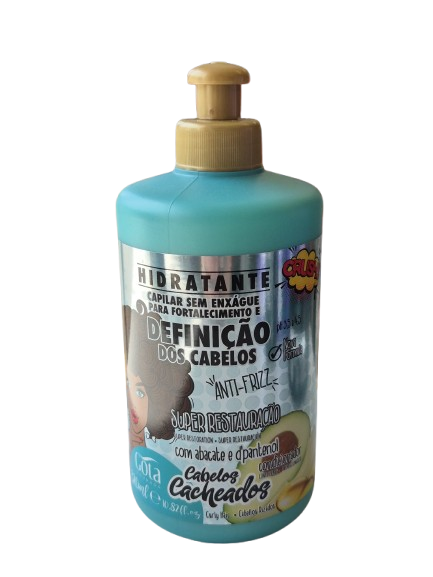 GOTA DOURADA Creme Pentear Fortalecimento Cacheados 320ml