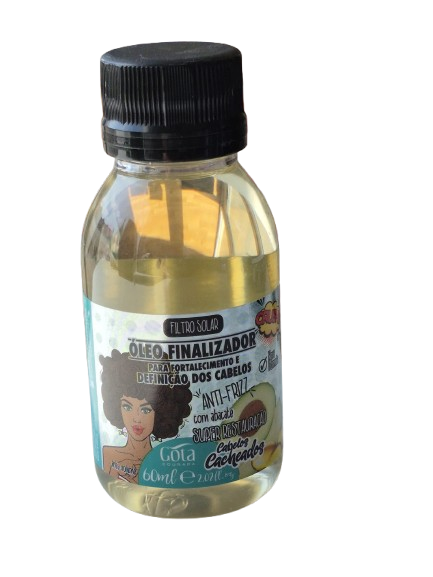GOTA DOURADA Óleo Finalizador Fortalecimento Cacheados 60ml