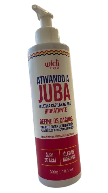 WIDI CARE  Ativando a Juba Gelatina Capilar de Açaí Hidratante 300g